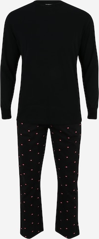 DIESEL Pyjamas lang 'JUSTIN-DERIK' i svart: forside