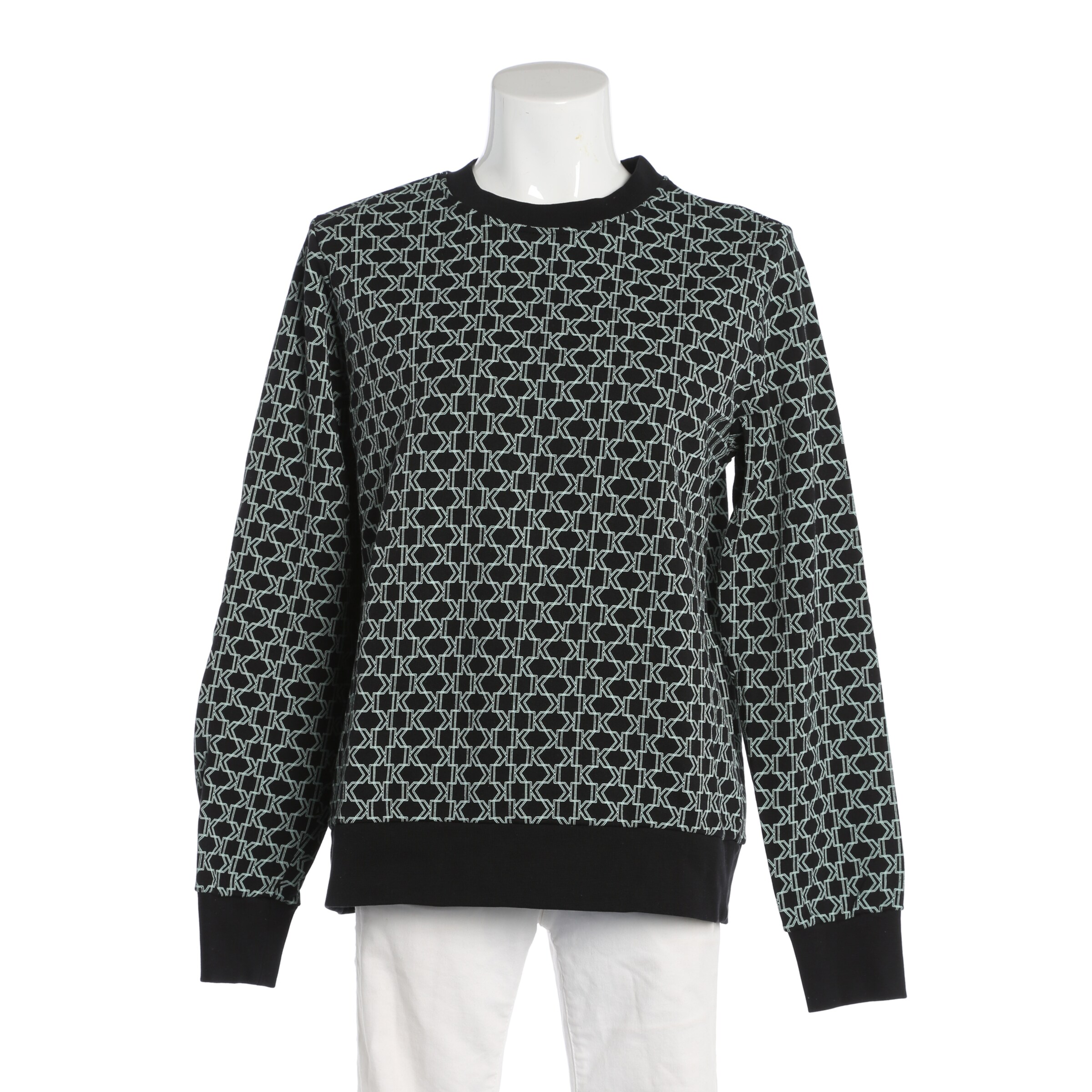 Karl Lagerfeld Sweatshirt & Zip-Up Hoodie in L in Black, Item view