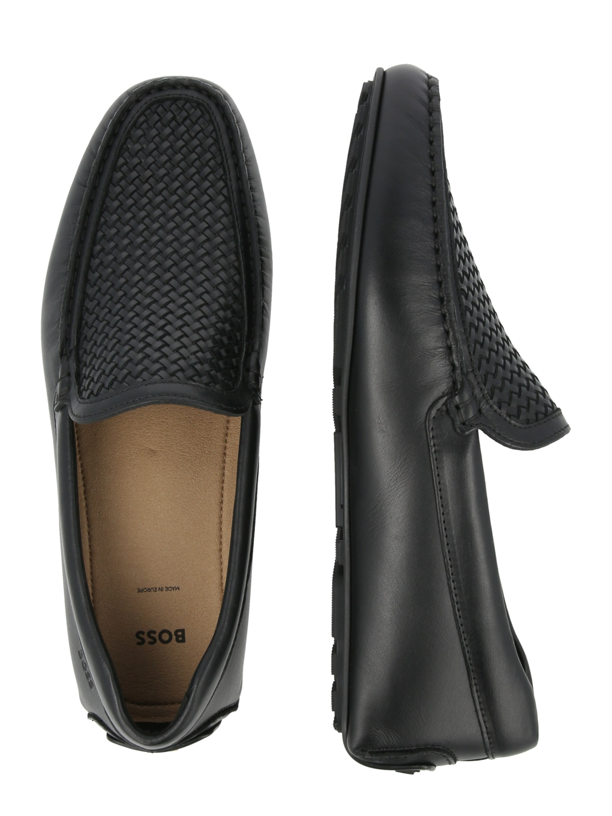 BOSS Moccasins 'Noel' in Black