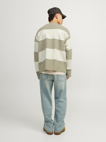 JACK & JONES Sweatshirt i beige