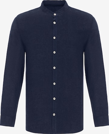 Antioch Regular fit Риза в синьо: отпред