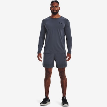 UNDER ARMOUR Regular Workout Pants 'Armour Peak' in Grey