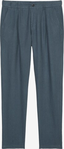Marc O'Polo Tapered Chino 'OSBY' in Blauw: voorkant
