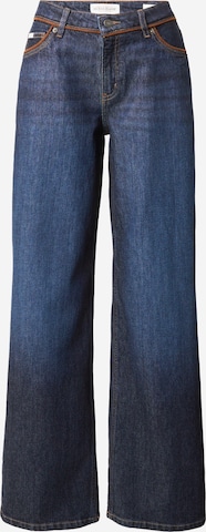 mėlyna GUESS JEANS Plačios klešnės Džinsai: priekis