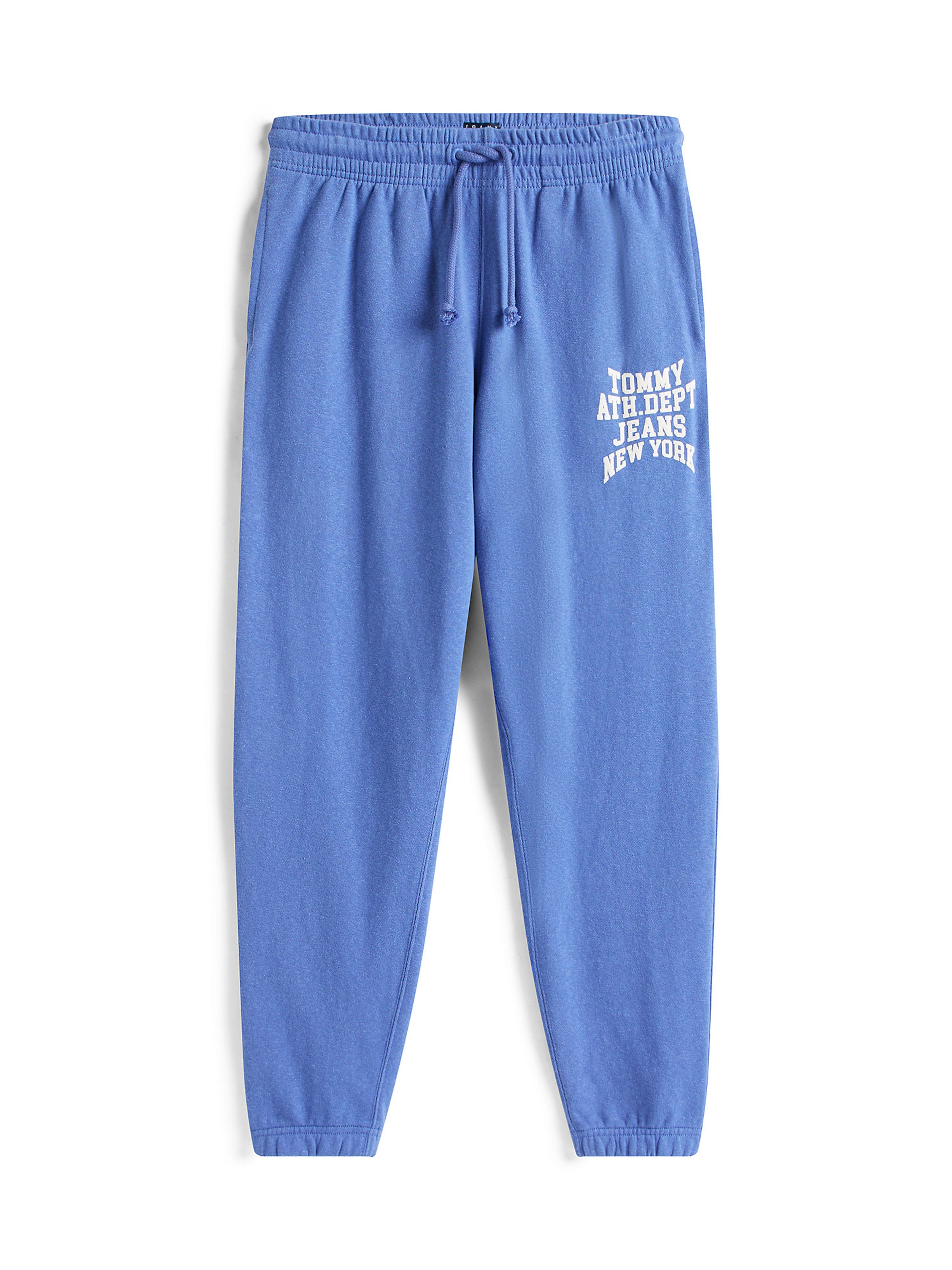 Regular Pantalon Tommy Jeans en bleu : devant