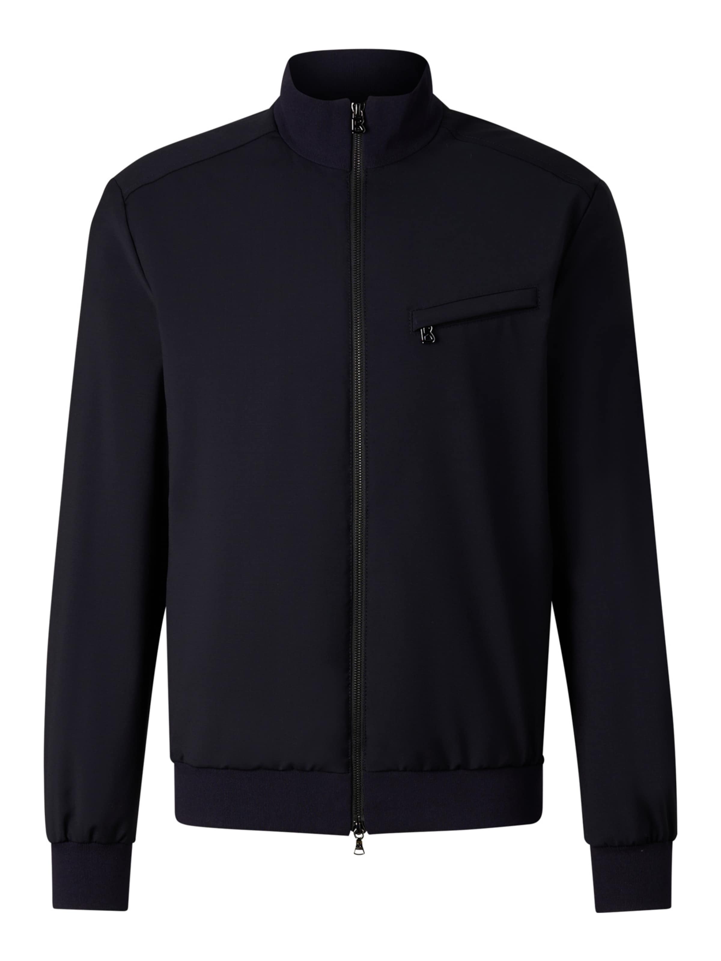 BOGNER Between-season jacket 'Milan' in Blue: front