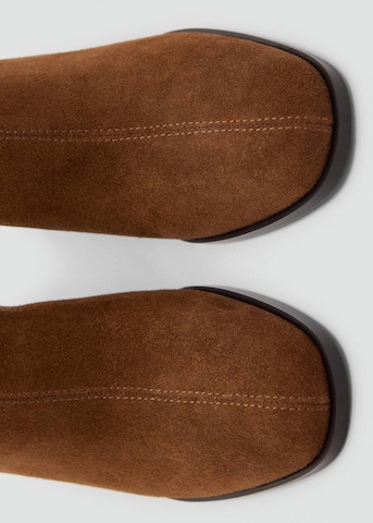 MANGO Stiefelette 'Glorious' in Braun