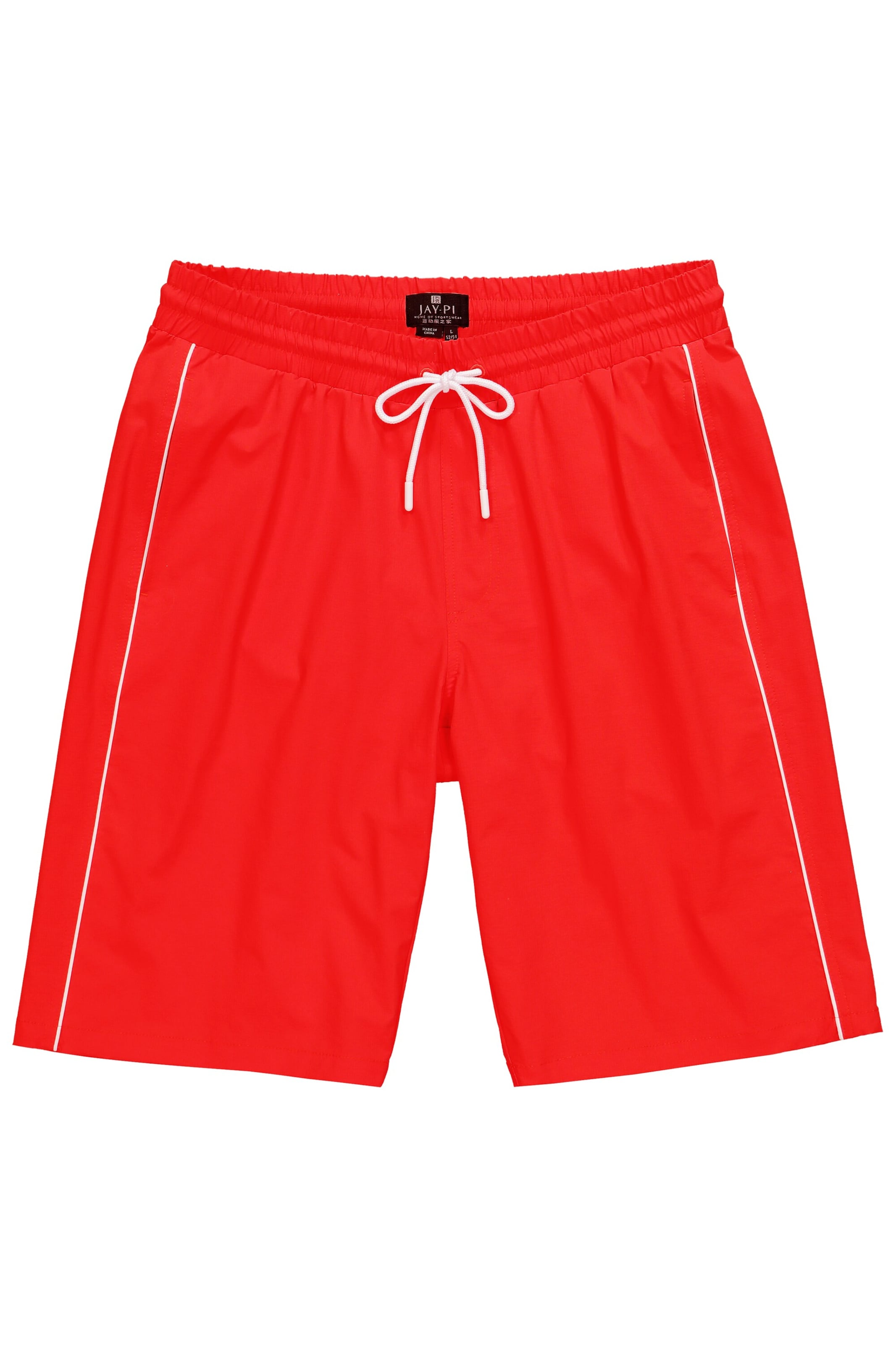 JAY-PI Regular Broek in Rood: voorkant
