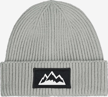 Neverless Beanie 'Mountain' in Grey: front