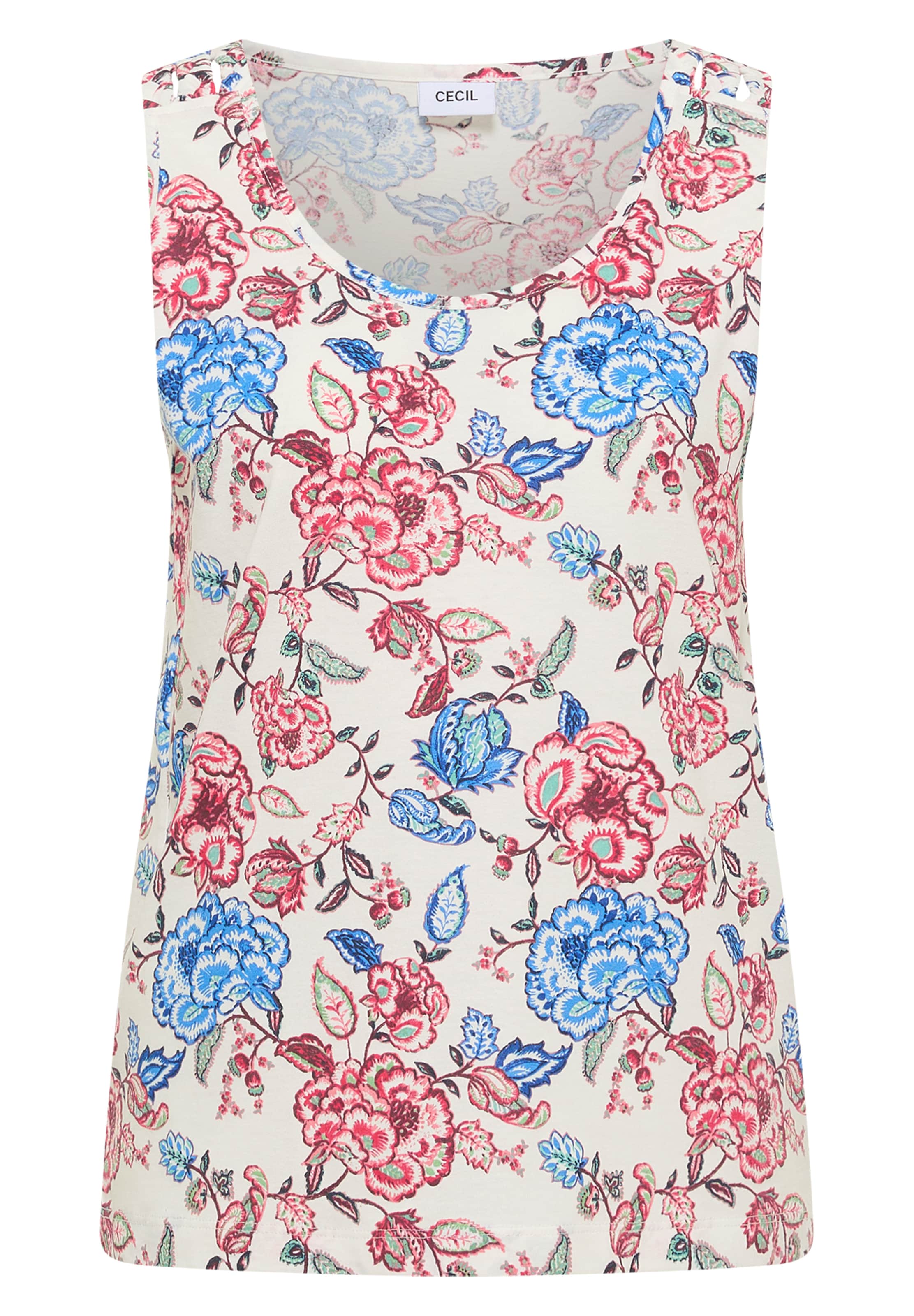 CECIL Top in White: front