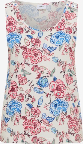 CECIL Top in White: front