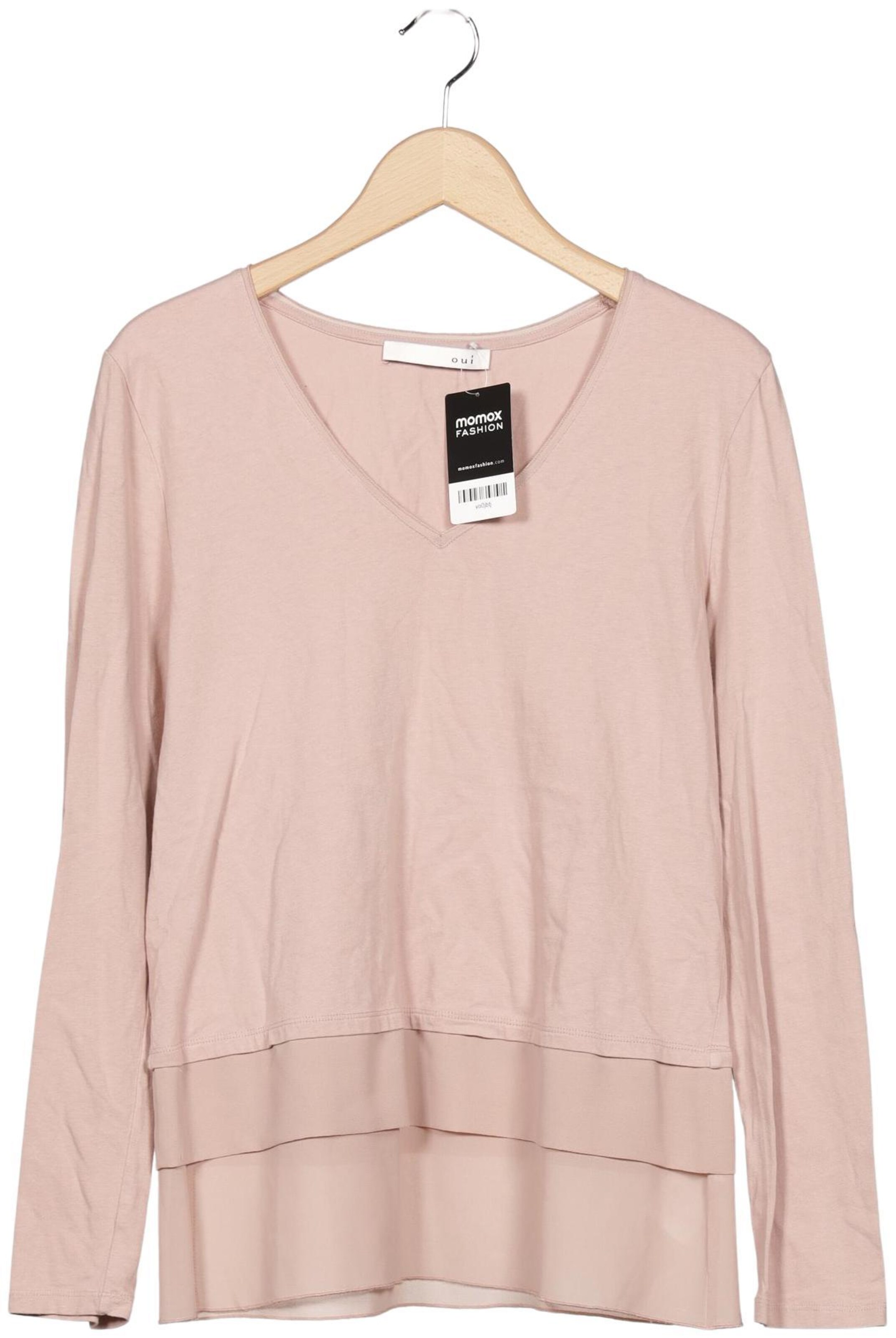 OUI Langarmshirt M in Pink: Vorderseite