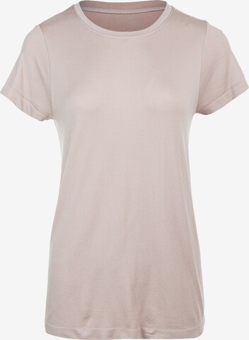 Athlecia Functioneel shirt in Beige: voorkant