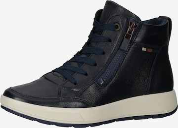 ARA High-Top Sneakers in Blue: front