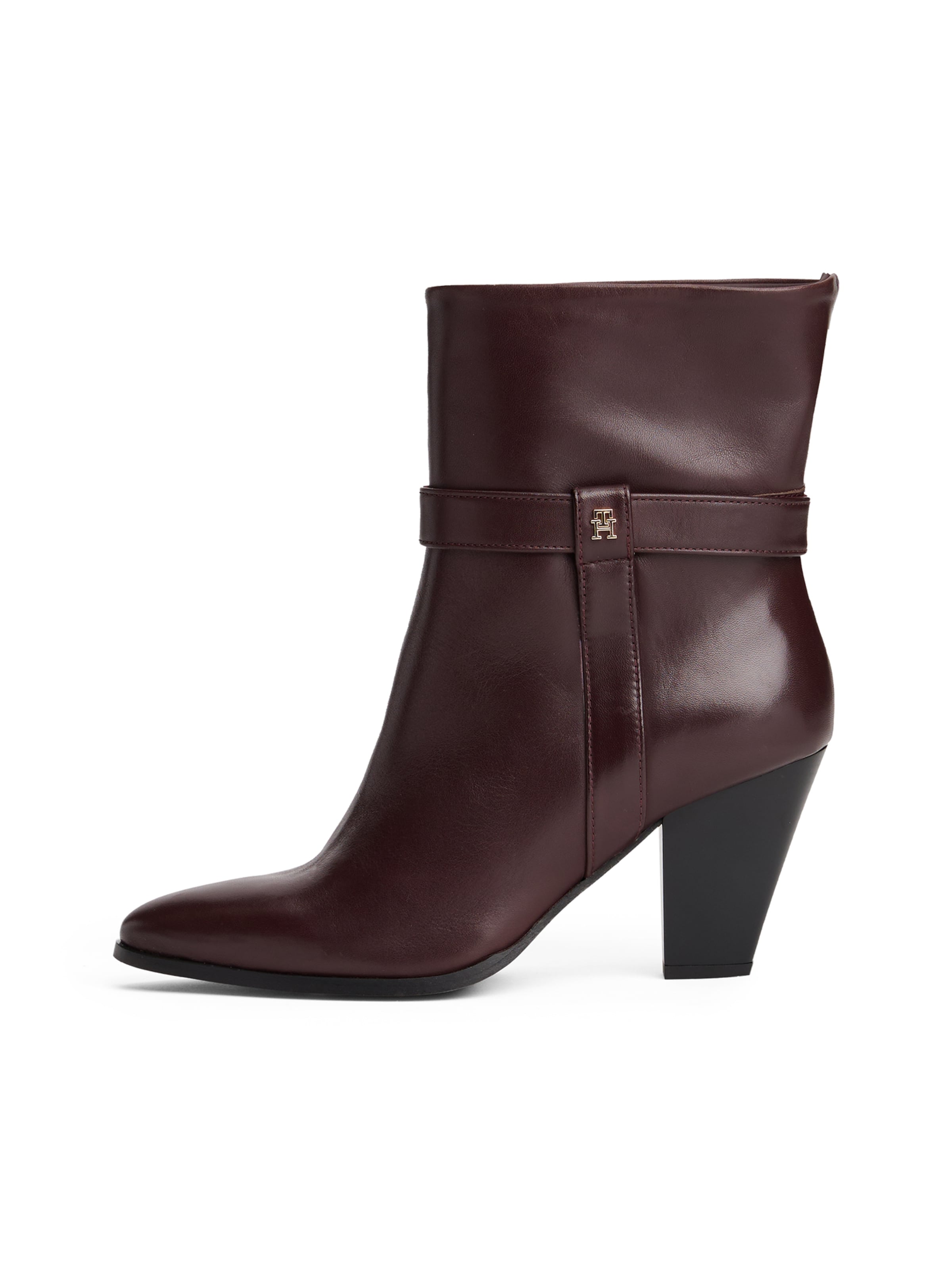 TOMMY HILFIGER - Botines en marrón: frente