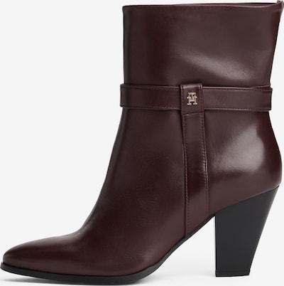 Botine TOMMY HILFIGER pe castaniu, Vizualizare produs