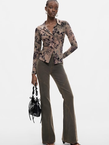 Desigual Bluse i brun