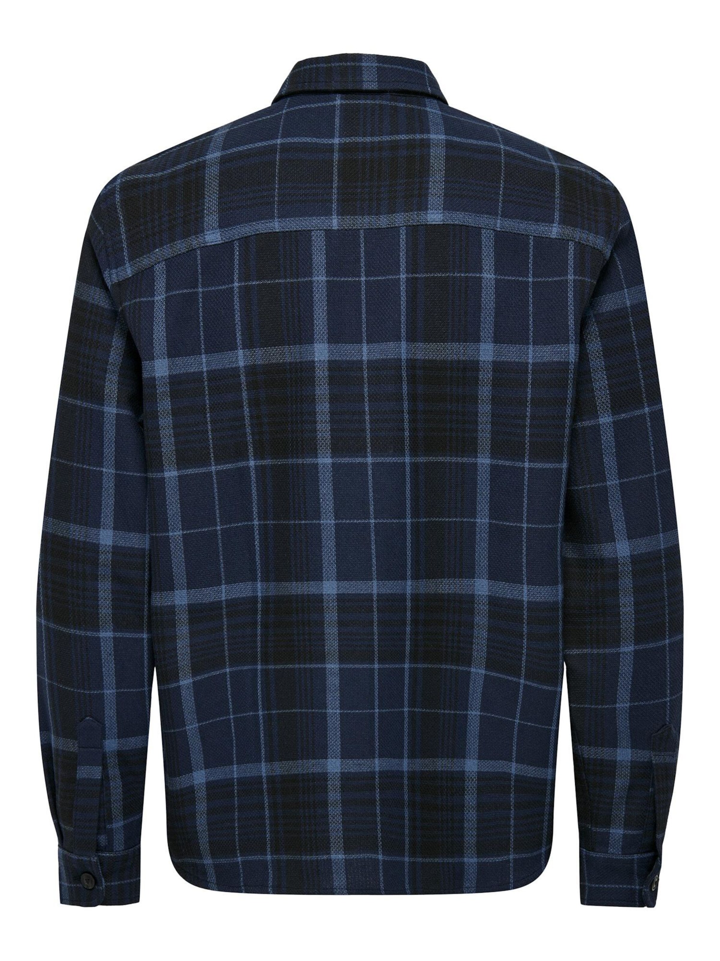 Only & Sons Comfort Fit Πουκάμισο 'Milo Life' σε μπλε