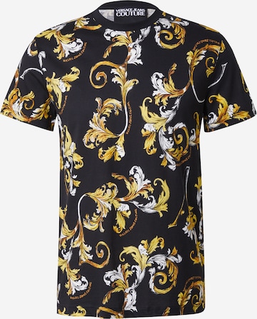 Versace Jeans Couture T-Shirt in Schwarz: Vorderseite