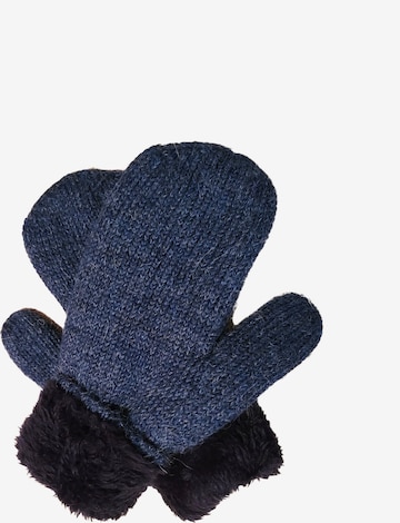 Moufles 'Guantiforaggio' Posh Gear en bleu : devant