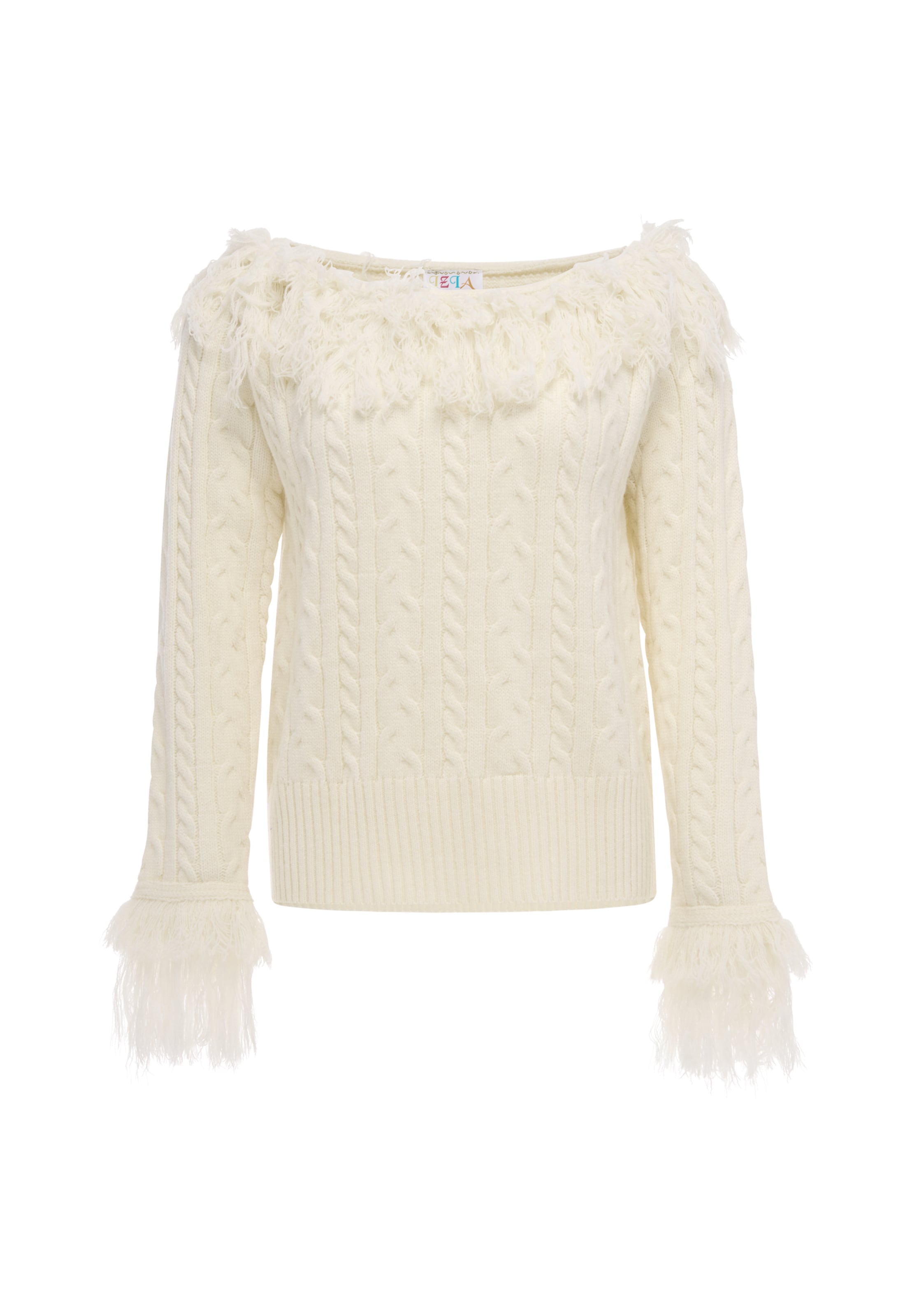 IZIA - Jersey en blanco: frente