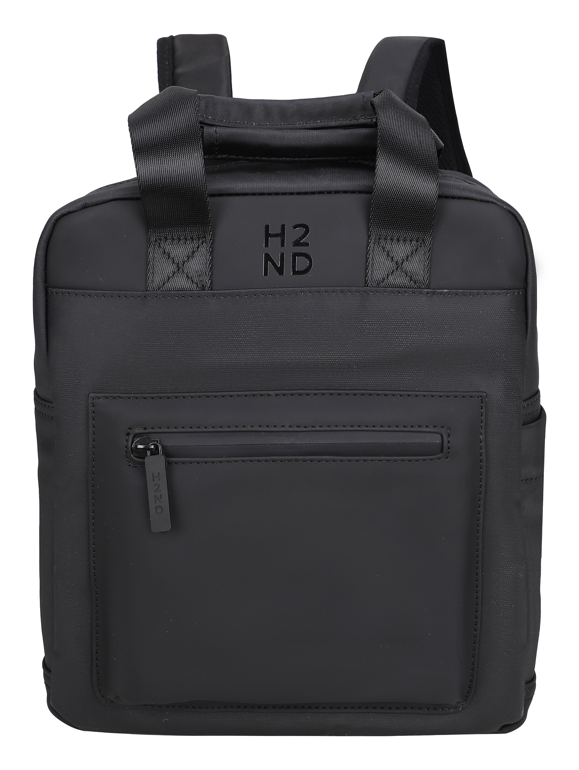 Harbour 2nd Backpack in Black: front