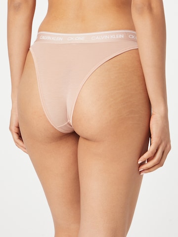 smėlio Calvin Klein Underwear Moteriškos kelnaitės