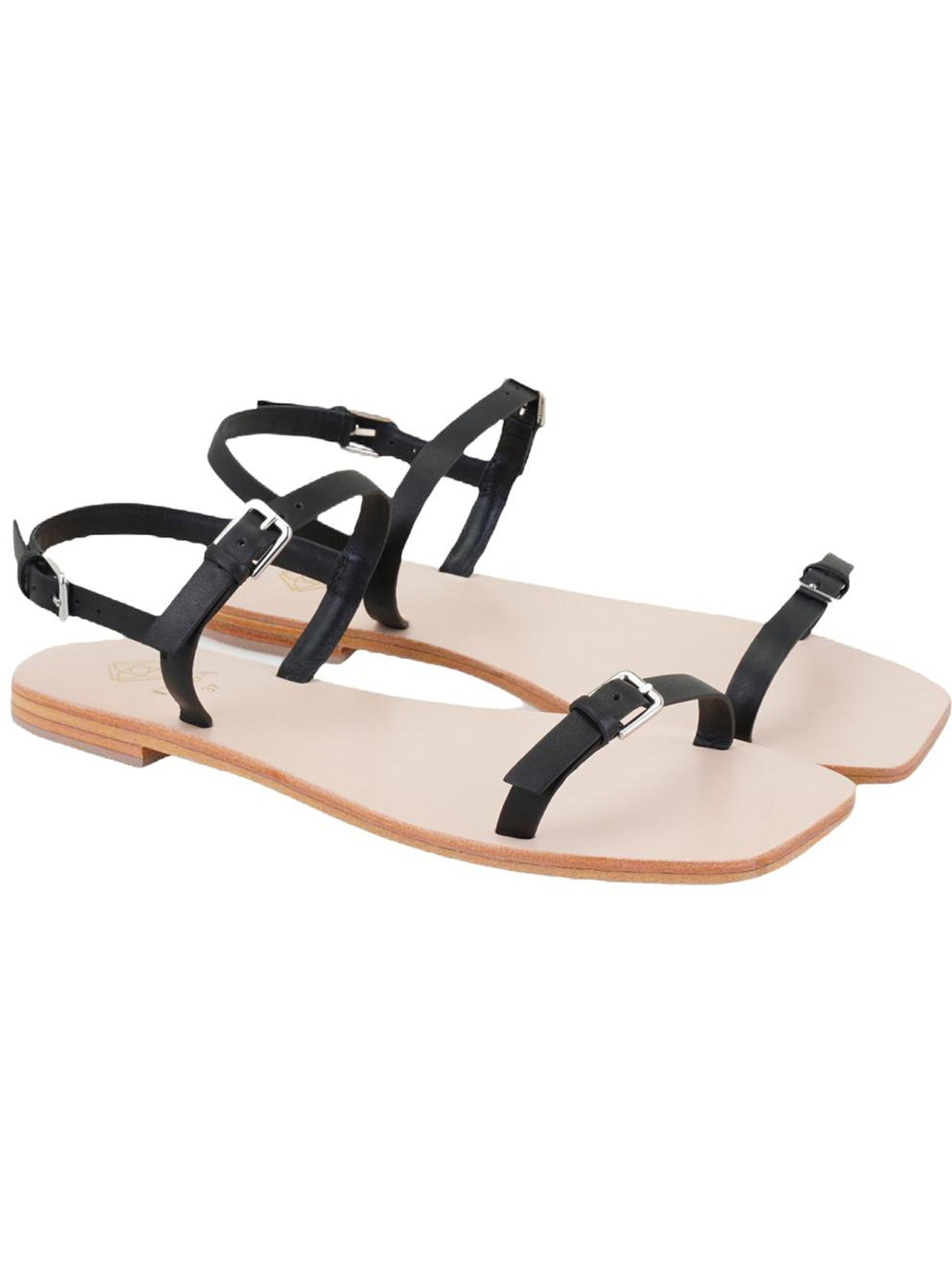 Desa Sandale in Schwarz