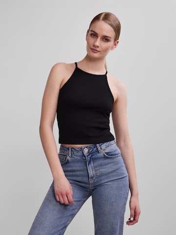 PIECES Top 'Ostina' in Black: front