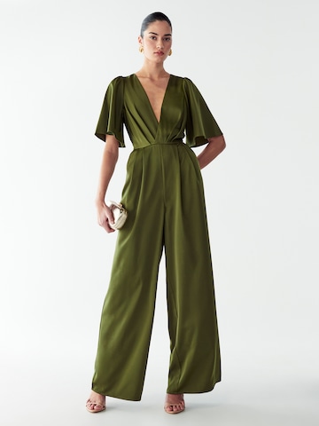 Willa Jumpsuit 'Omaha' i grøn: forside