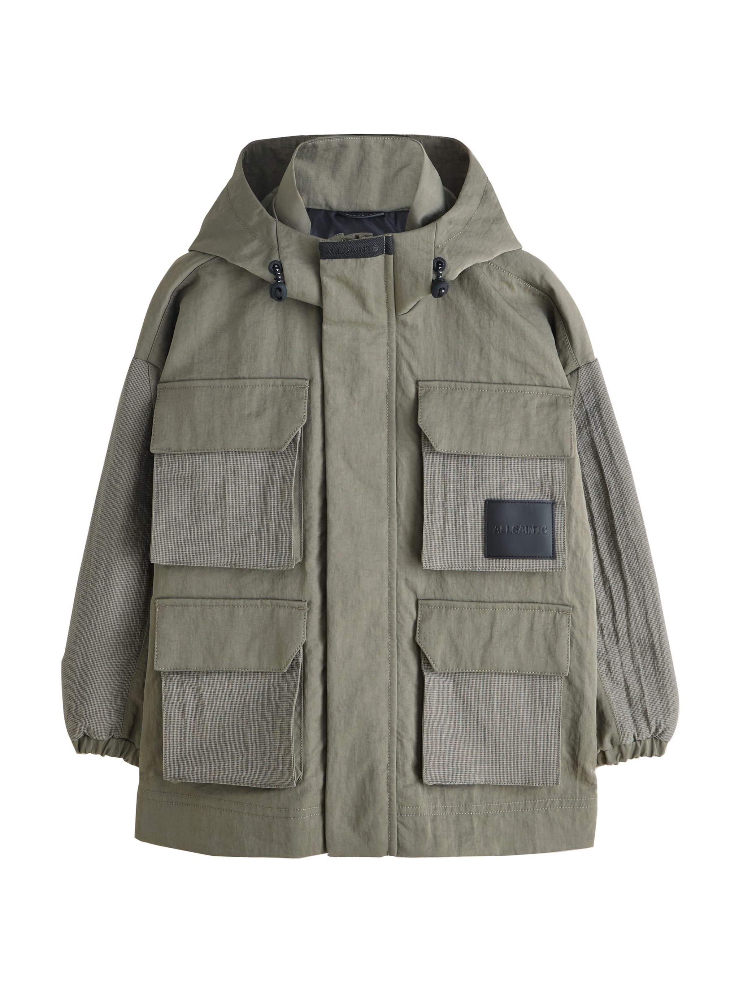 smALLSAINTS - Chaqueta de entretiempo en verde: frente