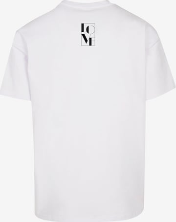 Merchcode Shirt 'Love' in White