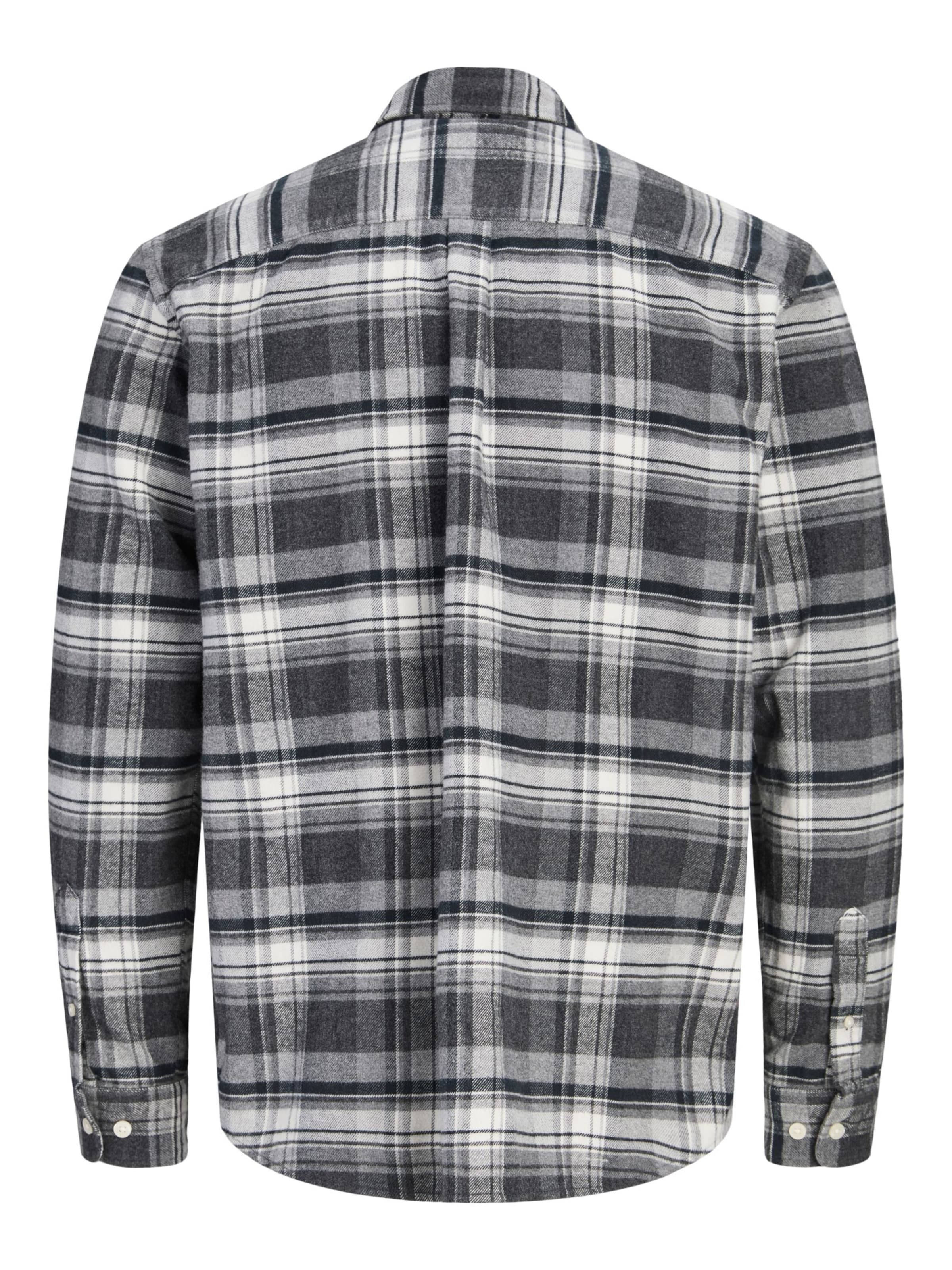 Jack & Jones Junior Regular fit Overhemd in Grijs
