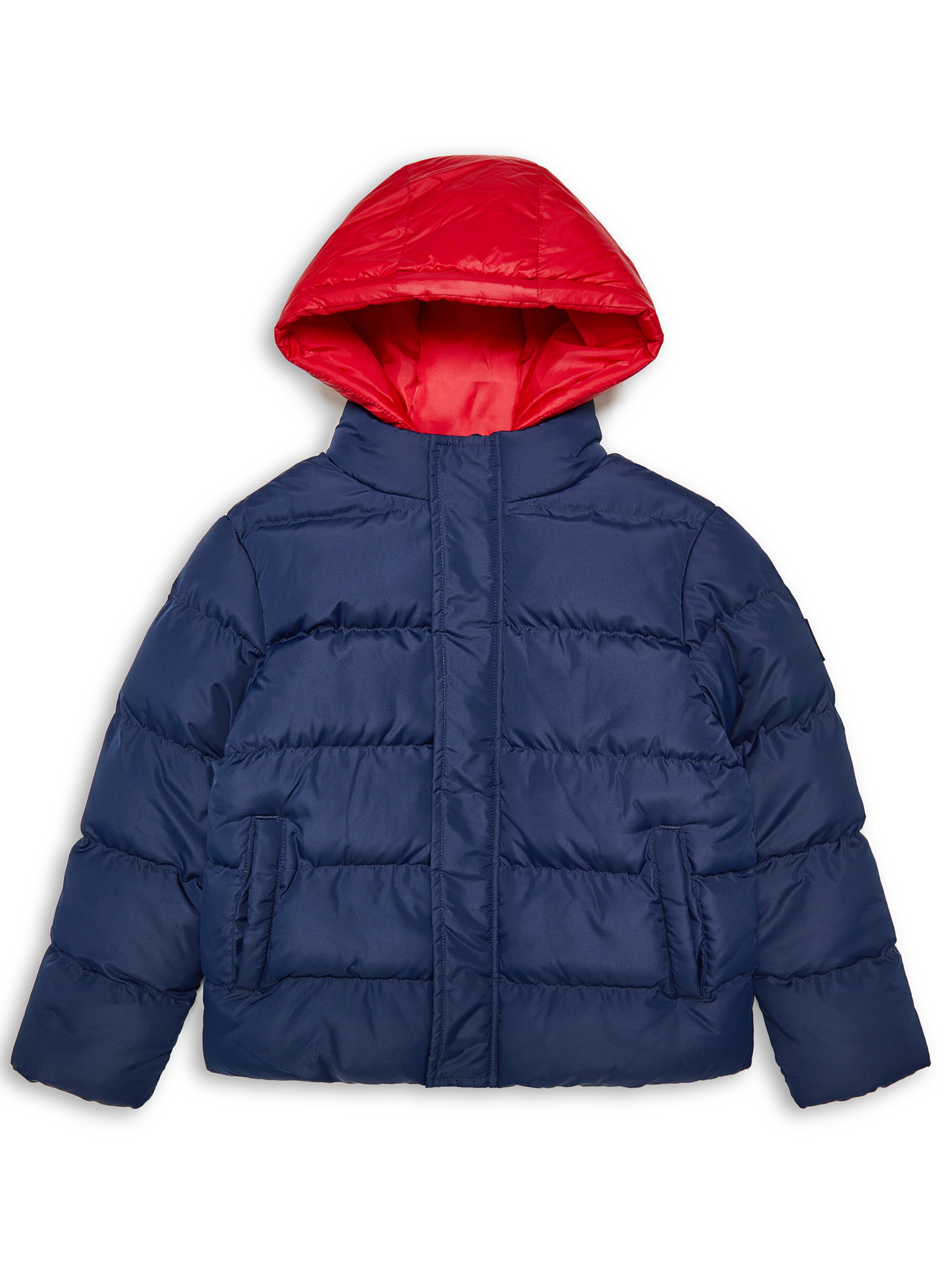 Threadboys Winterjas in Blauw: voorkant