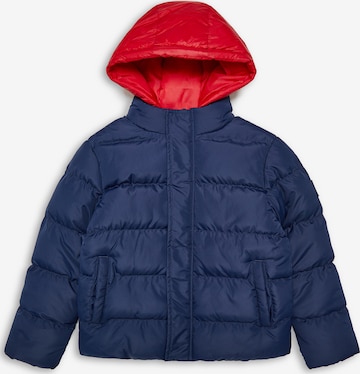Threadboys Winter Jacket in Blue: front