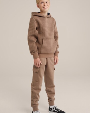 Felpa di WE Fashion in marrone