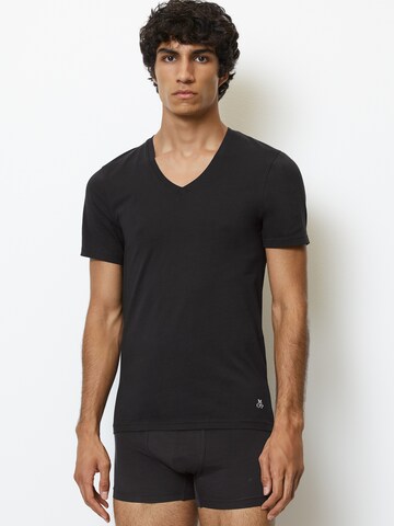 Marc O'Polo Shirt 'Essentials' in Black: front