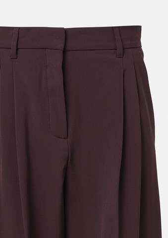 COMMA Wide Leg Hose in Rot