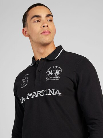 La Martina Shirt 'Urbe' in Black