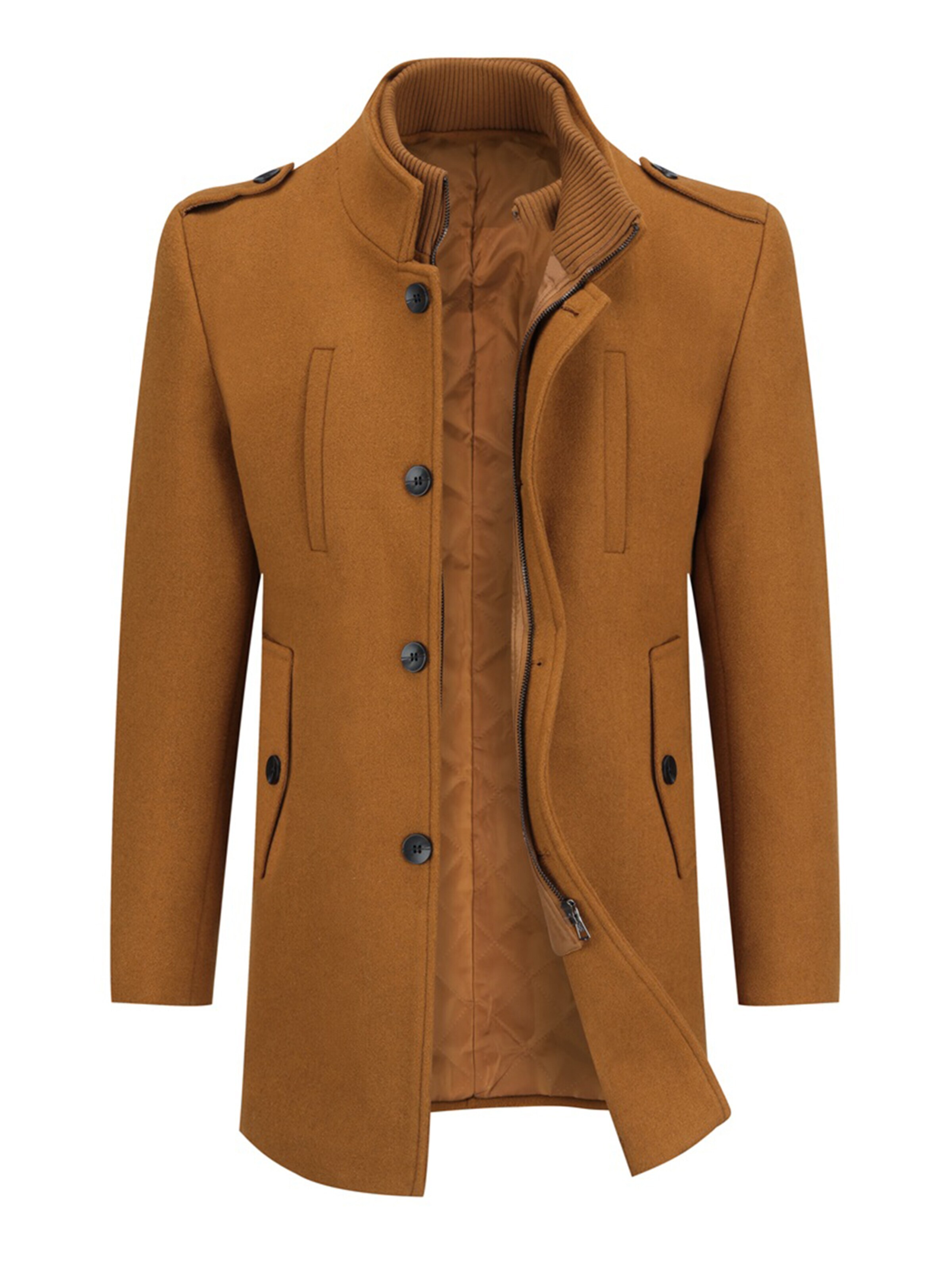 YOUTHUP Winter Coat in Brown