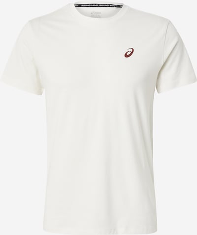 Sportiniai marškinėliai 'ROAD' iš ASICS, spalva – kremo / tamsiai mėlyna / šokolado spalva / šviesiai geltona, Prekių apžvalga