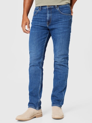Regular Jeans 'BROOKLYN' de la Lee pe albastru: față
