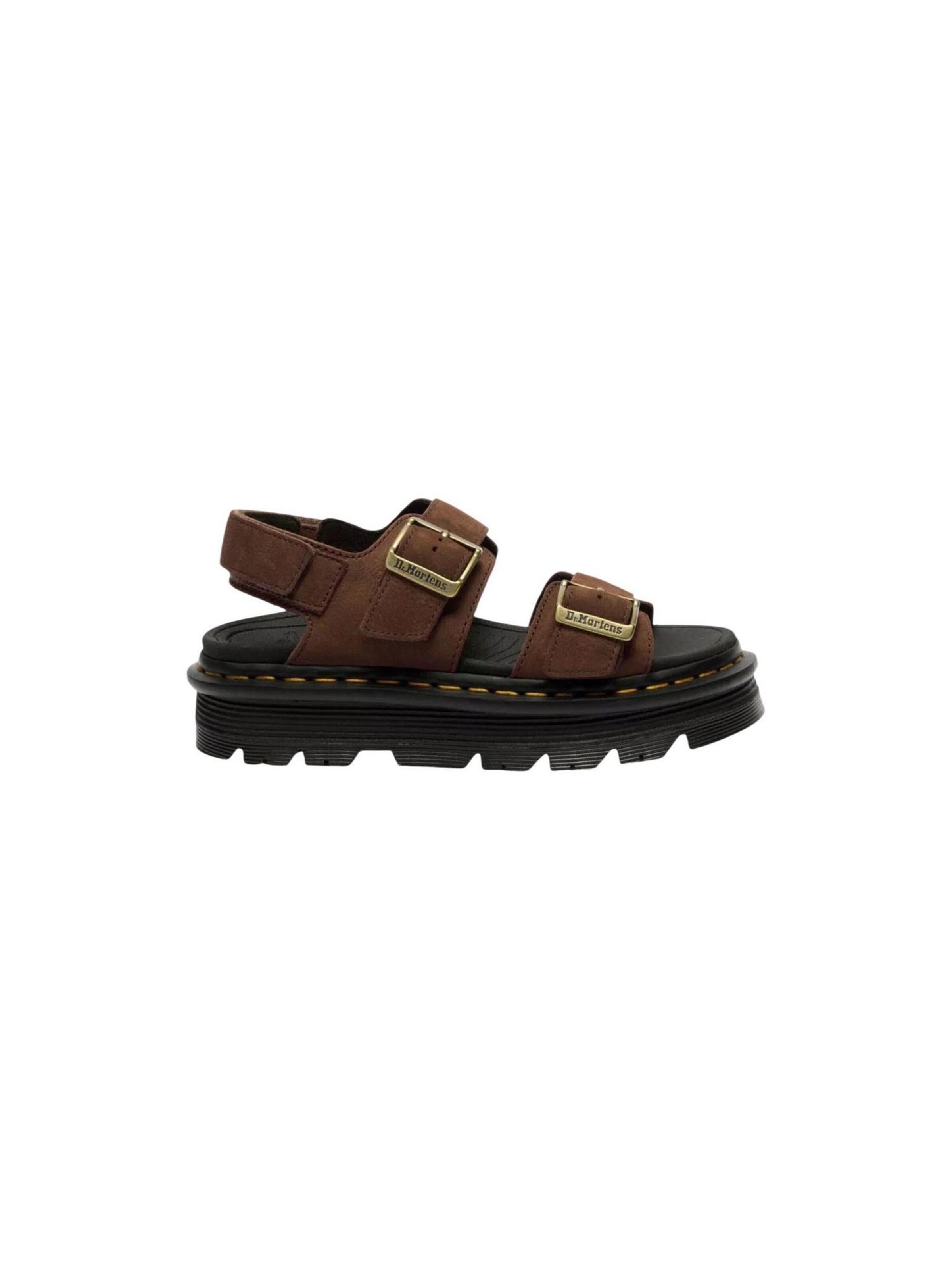 Sandalo 'Zebzag Sandal Sepia Brown Tumbled Nubuck 42853200' di Dr. Martens in marrone