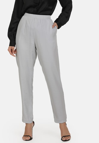 Effilé Pantalon usha WHITE LABEL en gris : devant