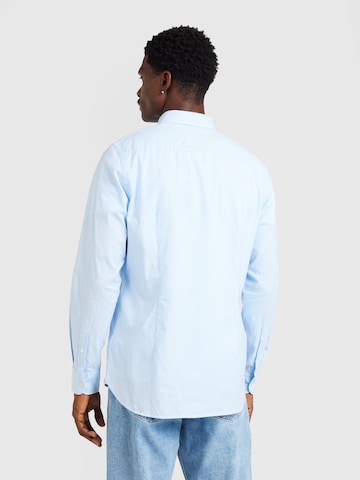 TOMMY HILFIGER Slim fit Button Up Shirt in Blue