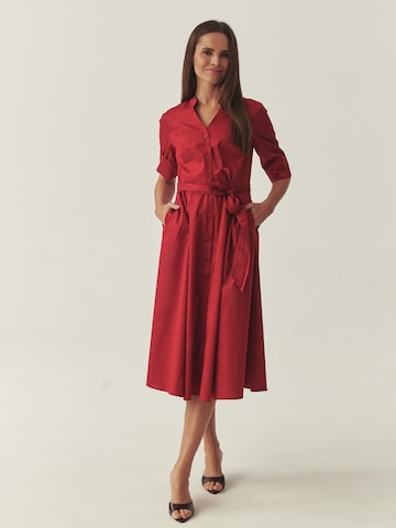 Rochie tip bluză de la TATUUM pe roșu