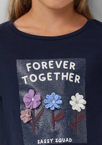 T-Shirt s.Oliver en bleu