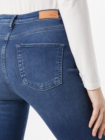 Skinny Jeans de la s.Oliver pe albastru