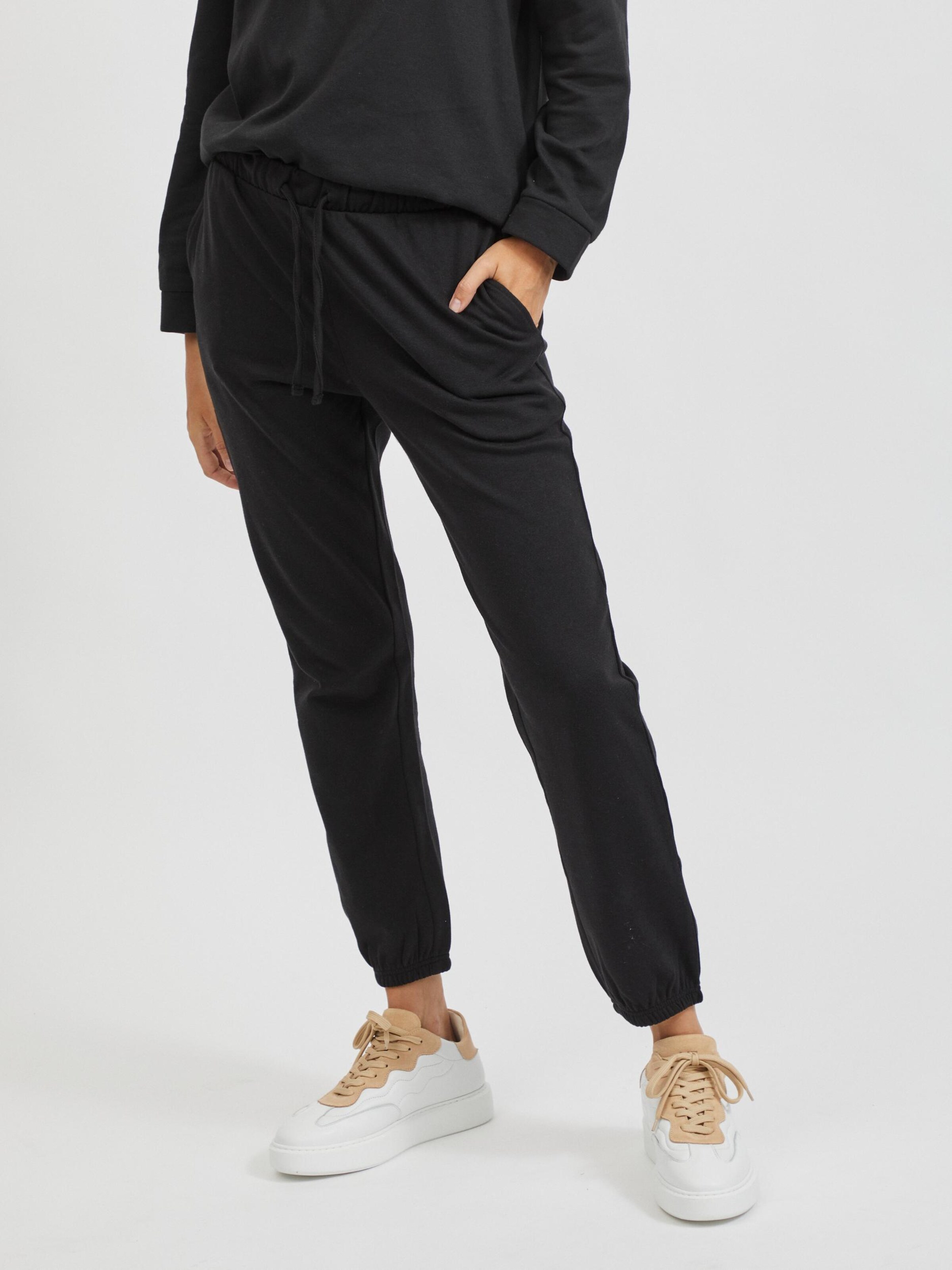 Frauen Große Größen VILA Hose 'Rustie' in Schwarz - TD09495 Frauen Große Größen VILA Hose 'Rustie' in Schwarz - TD09495