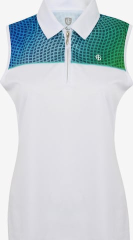 Cocain Underwear Shirt 'Poloshirt' in Weiß: Vorderseite